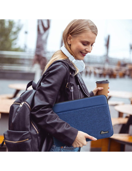 Funda para Laptop 13" Simtop Azul - Protección y Almacenamiento