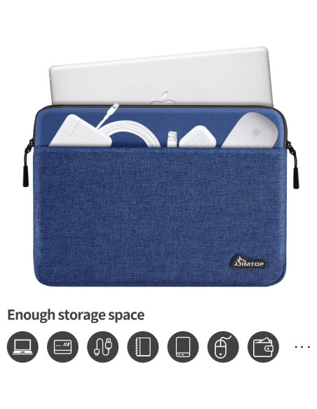 Funda para Laptop 13" Simtop Azul - Protección y Almacenamiento