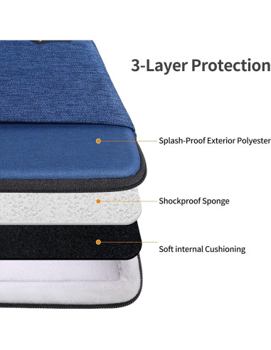 Funda para Laptop 13" Simtop Azul - Protección y Almacenamiento