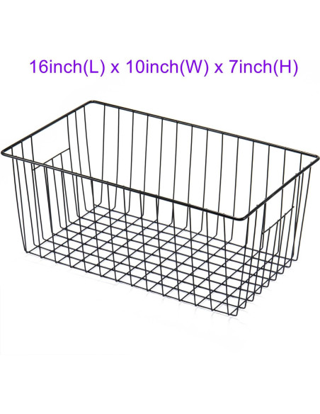 Organizador de Alambre para Congelador 2 Pack - 40.64x25.4x17.78cm