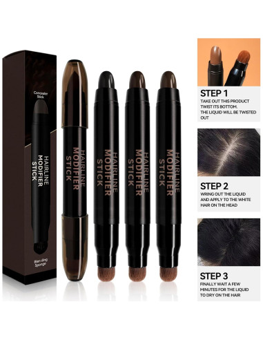 Bolígrafo para Cabello DLZZRS Color Negro 13.31cm