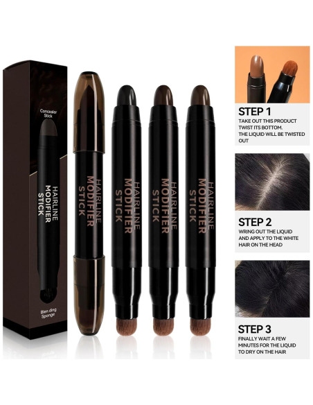 Bolígrafo para Cabello DLZZRS Color Negro 13.31cm