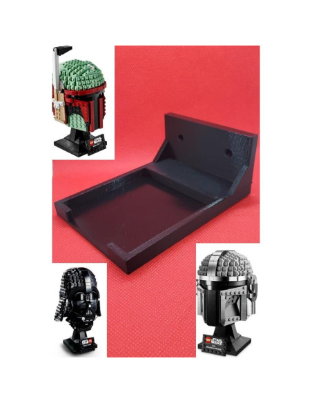 Soporte de Pared para Cascos de Lego Star Wars - 5 Paquete