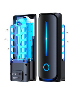 Trampa de Insectos Voladores Wdoog con Luz UV y 10 Recargas