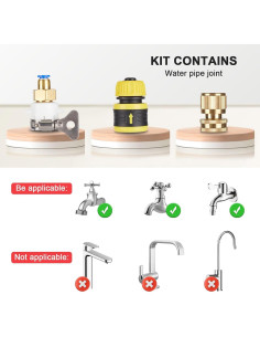 Kit de Limpieza de Ventanas ZKUAOGDI 5m con Poste de Aluminio 2