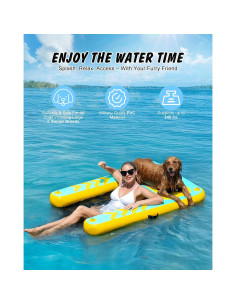 Rampa Inflable para Perros Lesotc 152.4x101.6cm 108.86kg 2