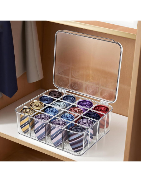 Organizador de Cajones DILIBRA con 16 Compartimentos Transparente Organizador de Cajones DILIBRA con 16 Compartimentos Transparente