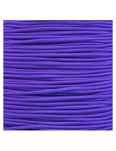Cuerda Bungee Paracord Planet 3.05m Nylon Púrpura Elástica