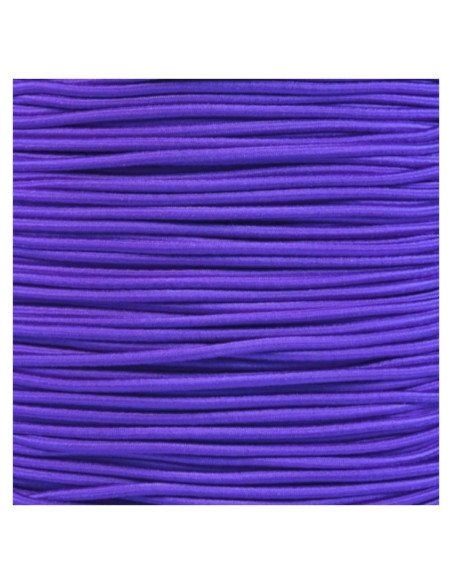 Cuerda Bungee Paracord Planet 3.05m Nylon Púrpura Elástica