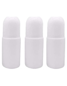Botellas Roll On Recargables MIBICIRI 50ML Plástico Blanco (3)