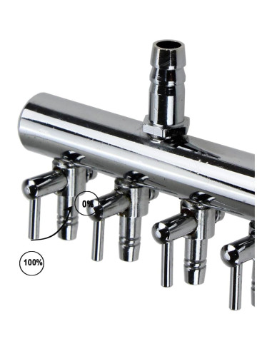 Válvula de Control de Aire AQUANEAT para Acuario 4 Vías