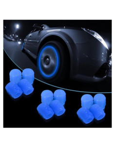 Tapas de Válvula Brillantes SISUJA - 20 Piezas Universales