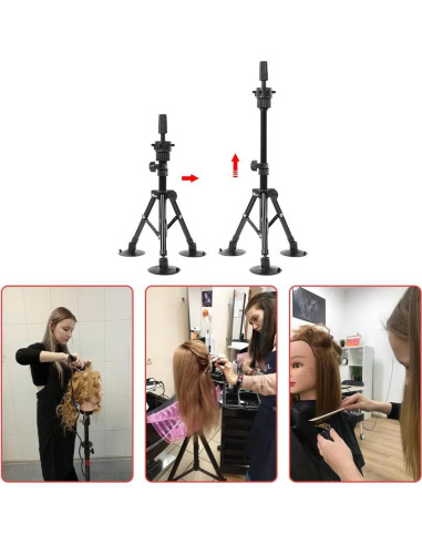 Trípode Ajustable para Maniquí Tiiyee con Ventosas 60 cm