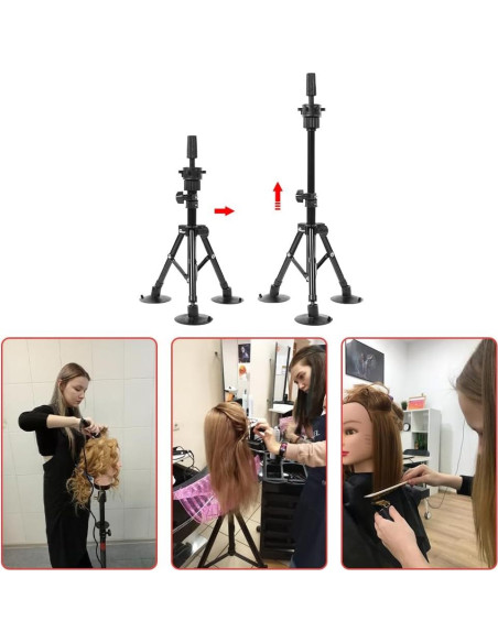 Trípode Ajustable para Maniquí Tiiyee con Ventosas 60 cm