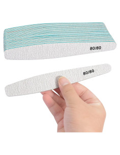 15 Limas de Uñas 80/80 Diesisa para Manicura Profesional