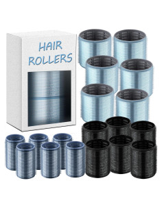 Juego de Rulos Térmicos Iónicos xnicx - 18 Rulos Autoadhesivos