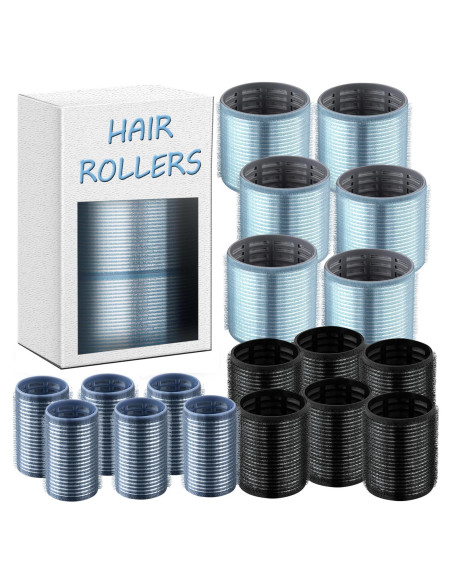 Juego de Rulos Térmicos Iónicos xnicx - 18 Rulos Autoadhesivos