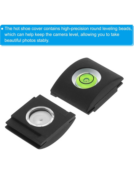 Tapa de Zapata Caliente PATIKIL 3 Pcs Nivel Burbuja Universal