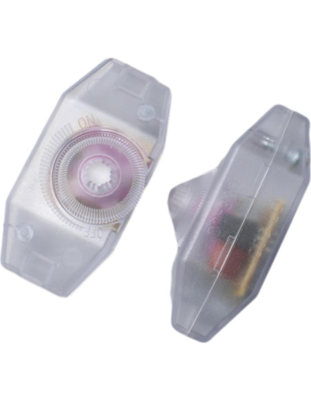 2 Piezas Interruptor Regulador de Luz Inline OZXNO 110V-1A