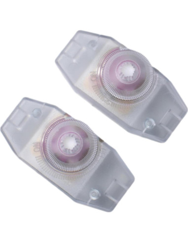 2 Piezas Interruptor Regulador de Luz Inline OZXNO 110V-1A