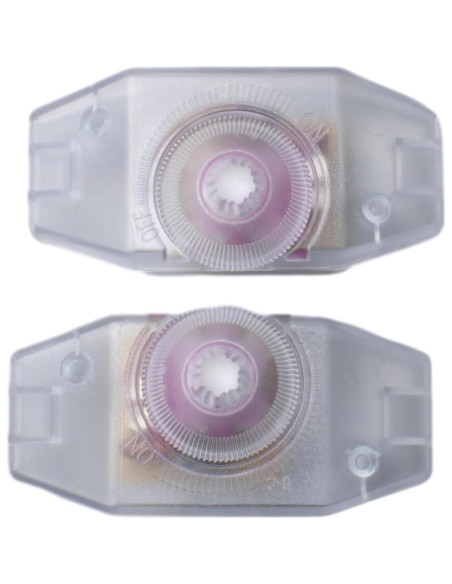 2 Piezas Interruptor Regulador de Luz Inline OZXNO 110V-1A