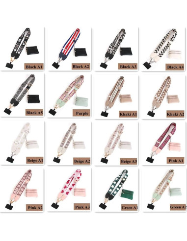 Correa Cruzada para Teléfono Baeleega con Billetera Negra