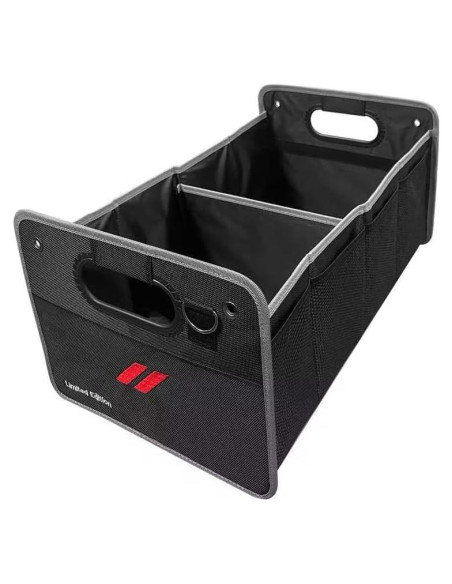 Organizador de Maletero de Coche Qianjiang Plegable 2 Compartimentos