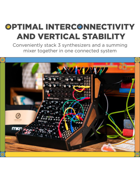 Kit de Accesorios Moog Sound Studio Rack 3 Niveles Mezclador