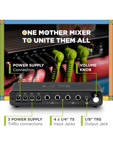 Kit de Accesorios Moog Sound Studio Rack 3 Niveles Mezclador