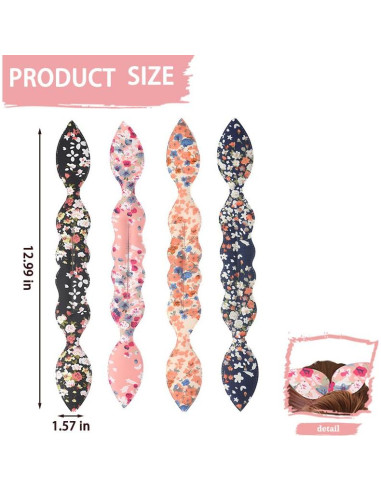 Fabricante de moños Sisadodo orejas de conejo para cabello