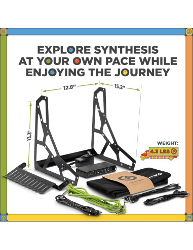 Kit de Accesorios Moog Sound Studio Rack 3 Niveles Mezclador