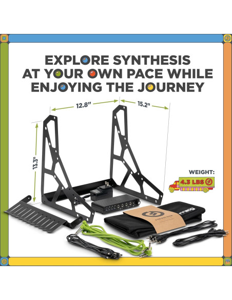 Kit de Accesorios Moog Sound Studio Rack 3 Niveles Mezclador