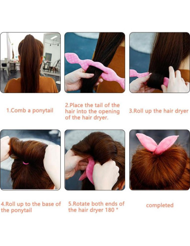 Fabricante de moños Sisadodo orejas de conejo para cabello