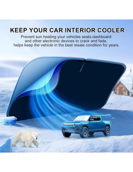 Protector Solar Parabrisas T TGBROS Rivian R1T 2022-2025