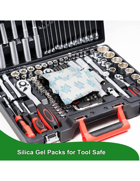 Paquetes de Gel de Silica 2g WVacFre - 250 Unidades Grado Alimenticio