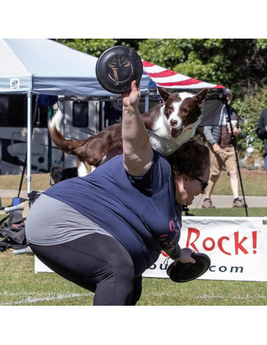 Disco Volador para Perros Hyperflite Jawz 22.23 cm Resistente