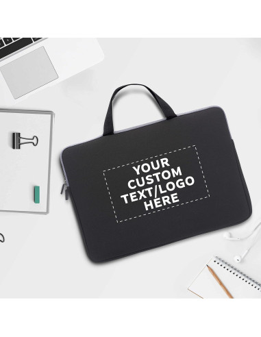 Fundas de Neopreno Personalizadas Aston - 10 Unidades Negras