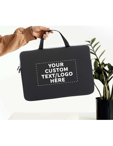 Fundas de Neopreno Personalizadas Aston - 10 Unidades Negras