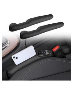 Relleno Espacio Asientos Coche 2PCS Middrivr Negro Universal