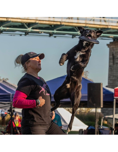 Disco Volador para Perros Hyperflite Jawz 22.23 cm Resistente