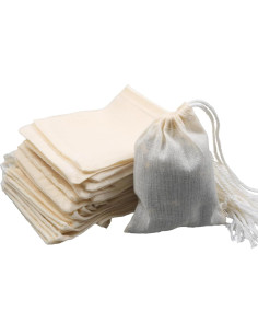 10 Bolsas de Filtro de Té Reutilizables Carrollar 7.62x10.16cm 2