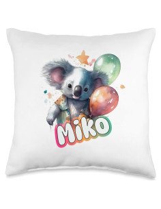Cojín de Koala MIKO 40x40 cm Multicolor 100% Poliester