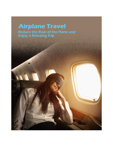 10 Pares de Tapones para Oídos BUYBUYGO Silicona Suave Hipoalergénicos