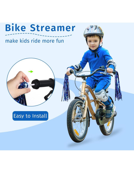 Cesta de Bicicleta para Niños Zacro AKZAKB0301 con Timbre y Streamers