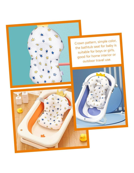 Cojín de Baño Antideslizante VICASKY para Niños 50x30cm