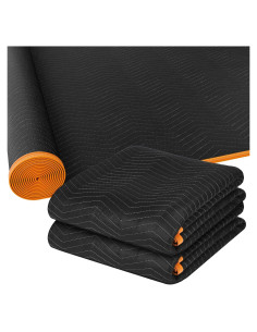 Manteles de Mudanza Aliceset 2 Pcs 203x366 cm Negros