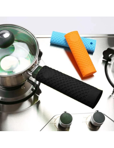 Funda de Mango de Silicona MroMax 15.5cm Antideslizante 2Pcs