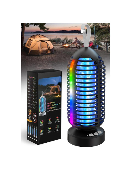 Trampa de Insectos Inalámbrica PhatroyYee Azul 4000mAh IPX5