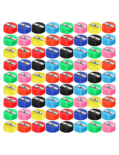 Glenmal 72 Sacapuntas Manuales Coloridos para Niños