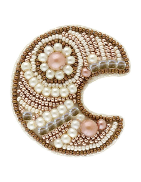 Kit de Cuentas Charivna Mit - Broche Jengibre 5.7x6 cm